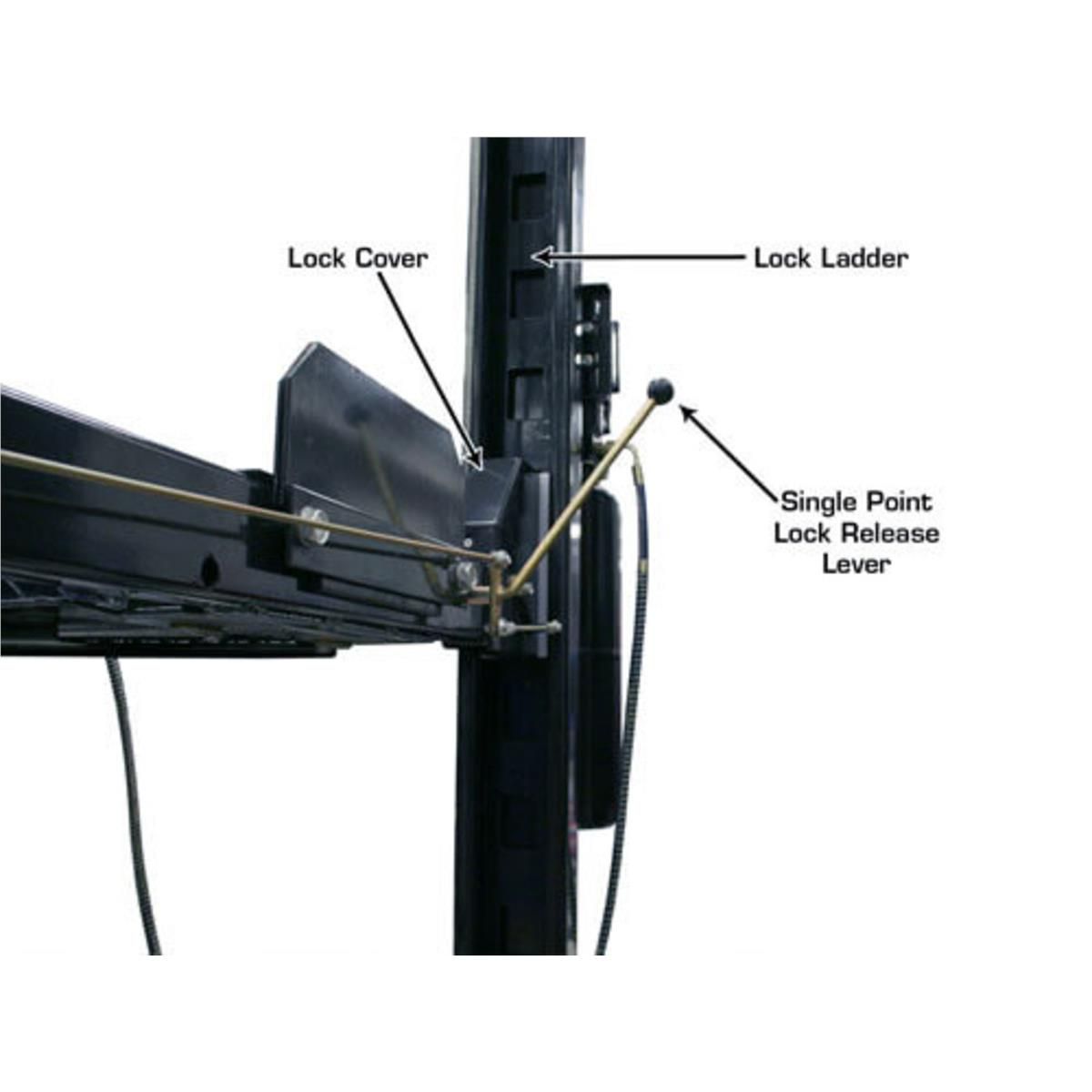Atlas PRO8000EXT-L 8,000lb 4 Post Vehicle Lift - Extra Tall & Long
