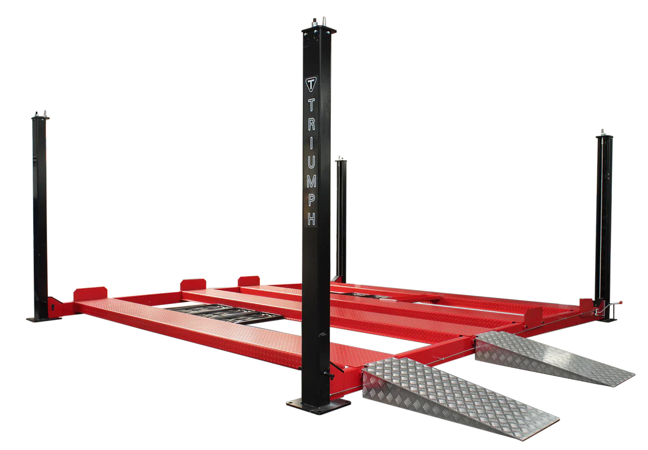 Triumph NSS9000 9,000lb Four Post Double Wide Vehicle Storage Lift