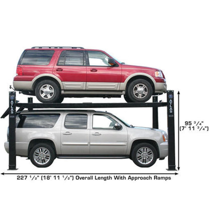 Atlas PRO9000 9,000lb 4 Post Vehicle Lift - Extra Tall &amp; Wide